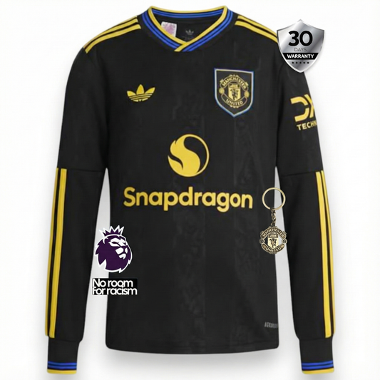 Manchester United Player Third Jersey 2025/26 - Long Sleeve