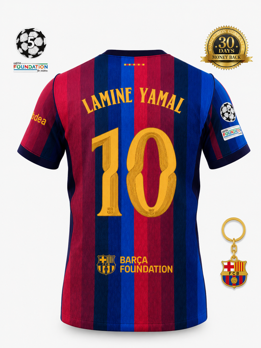 Barcelona Home Jersey 2026/27 - LAMINE YAMAL #10